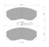 BOSCH 0 986 505 753 Brake Pad Set, disc brake